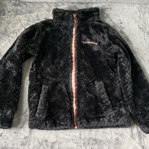 Columbia Kids Black Fleece Jacket